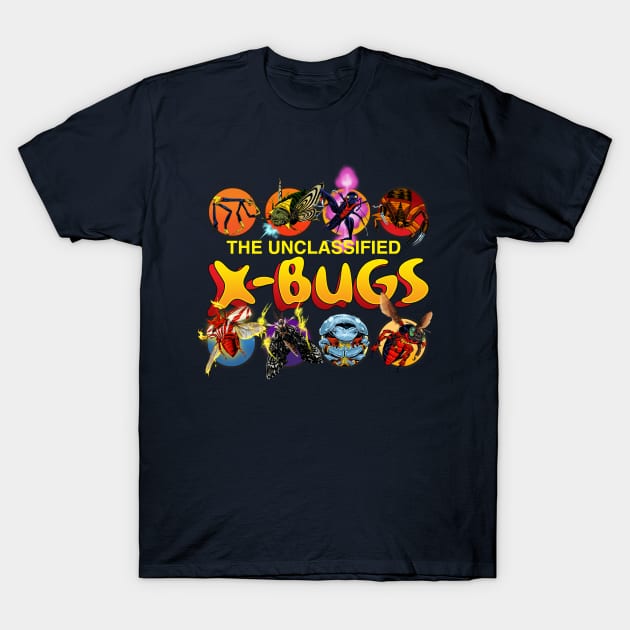 X-BUGS T-Shirt by ThirteenthFloor